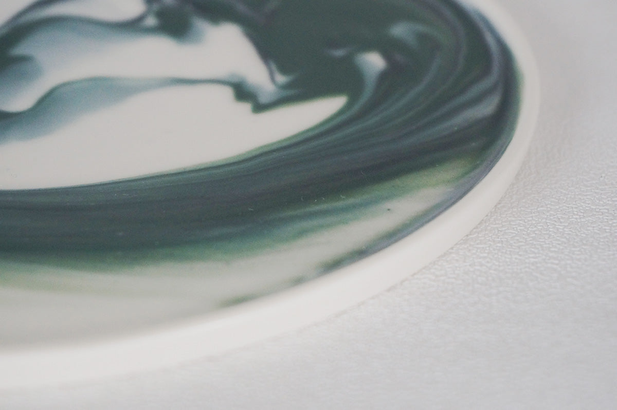 017 marble 円盤フラットプレート L