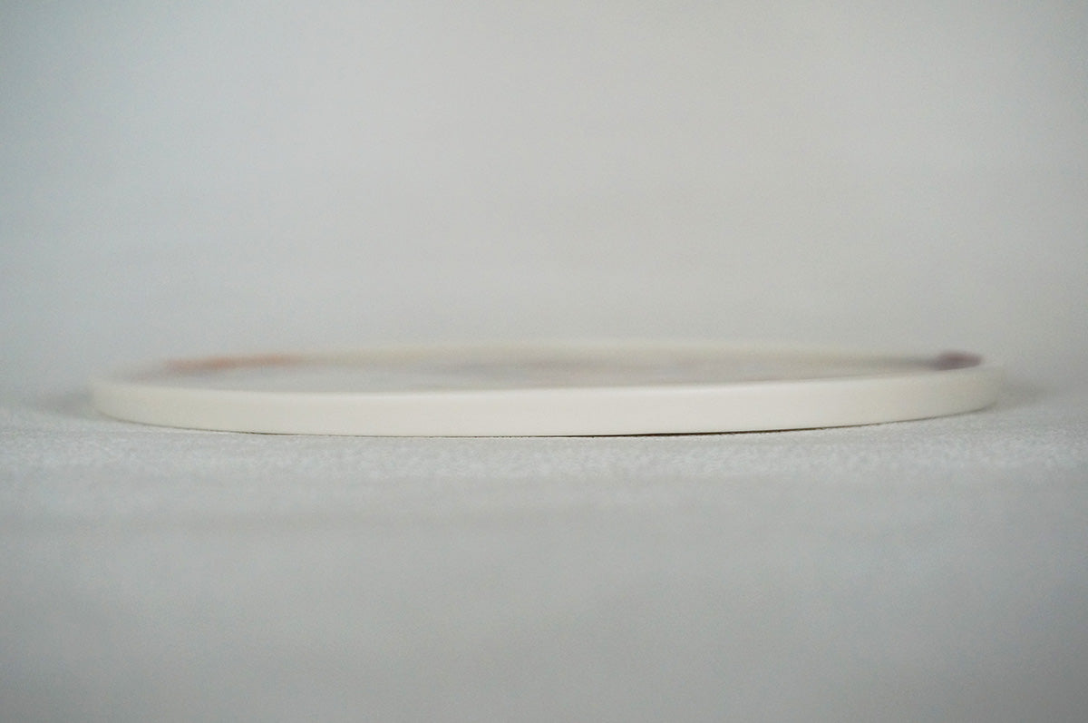 017 marble 円盤フラットプレート L