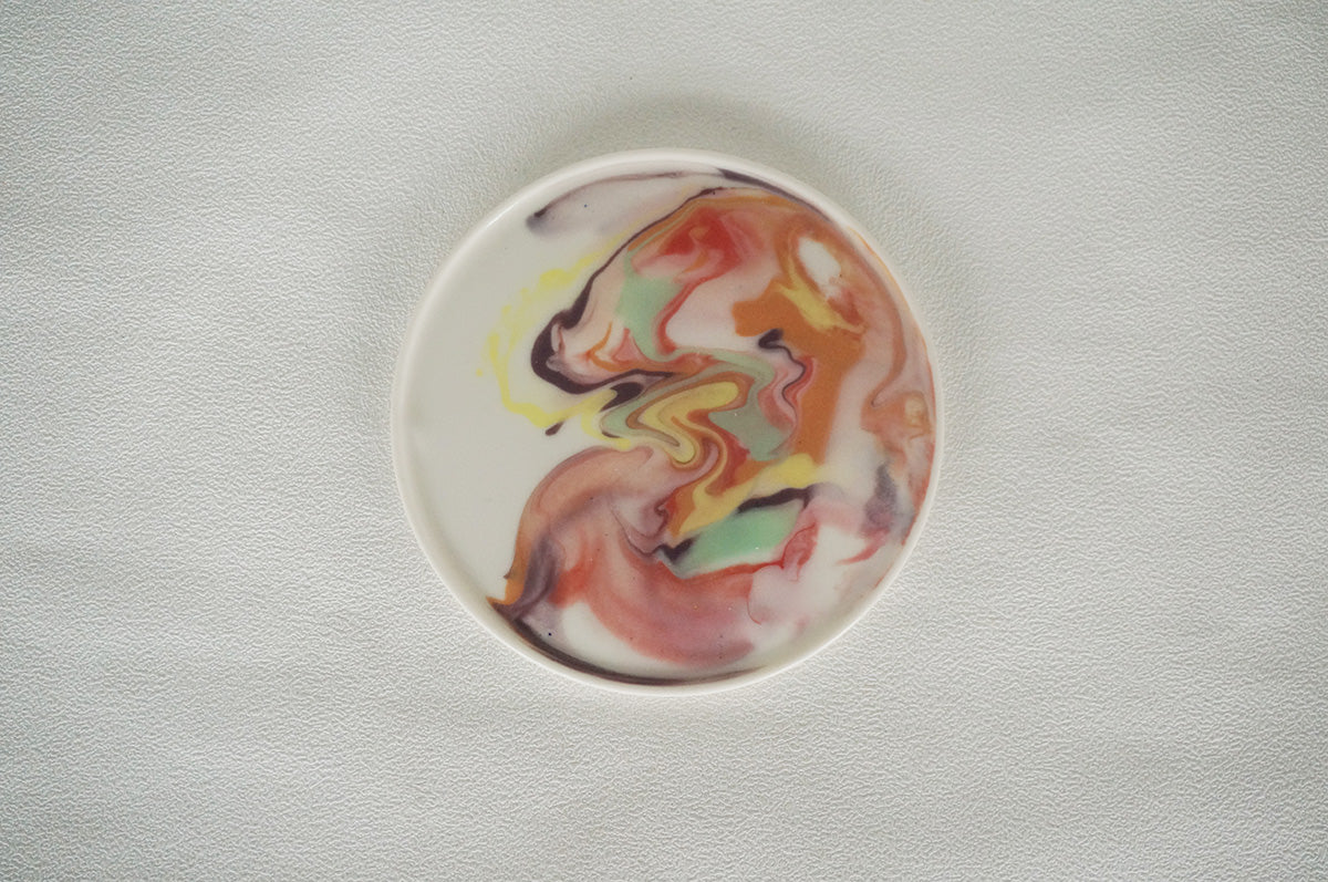 019 marble 円盤フラットプレートS