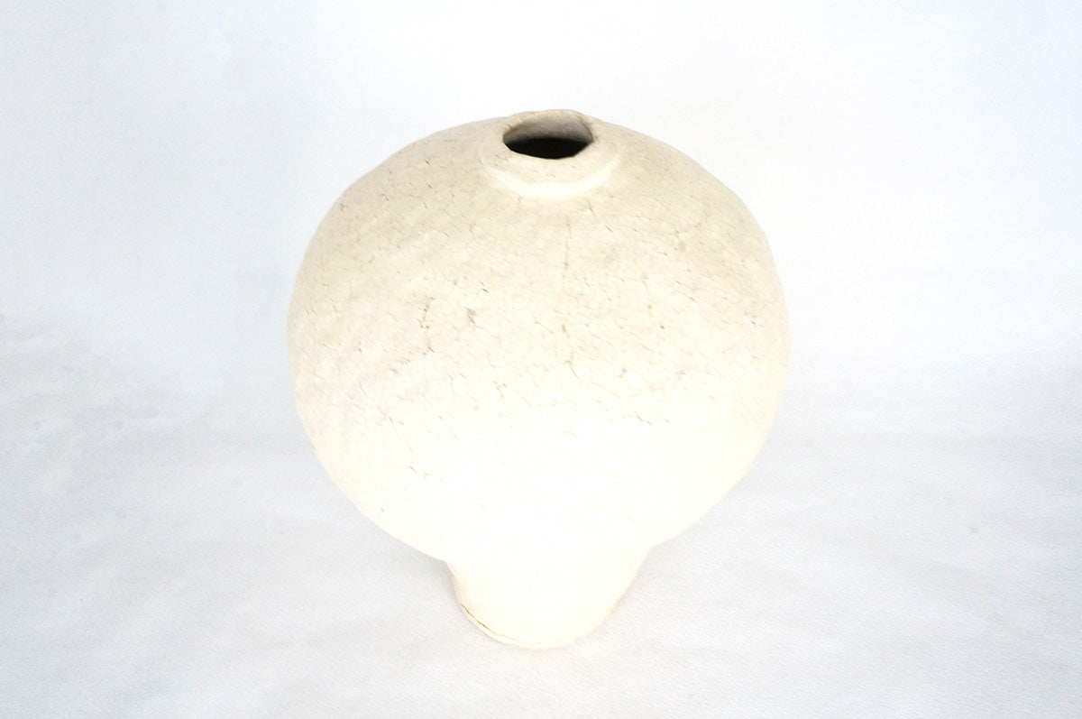 021 白梅花皮　梅瓶