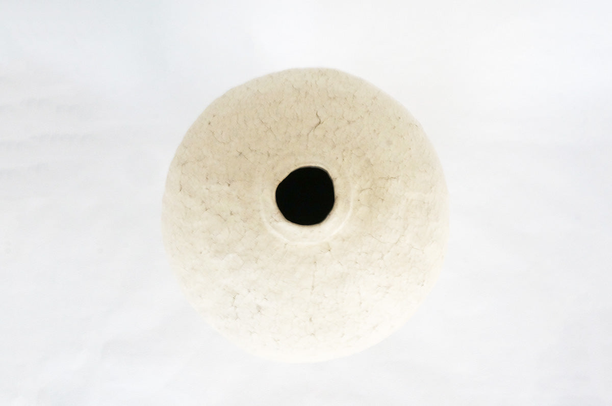 021 白梅花皮　梅瓶