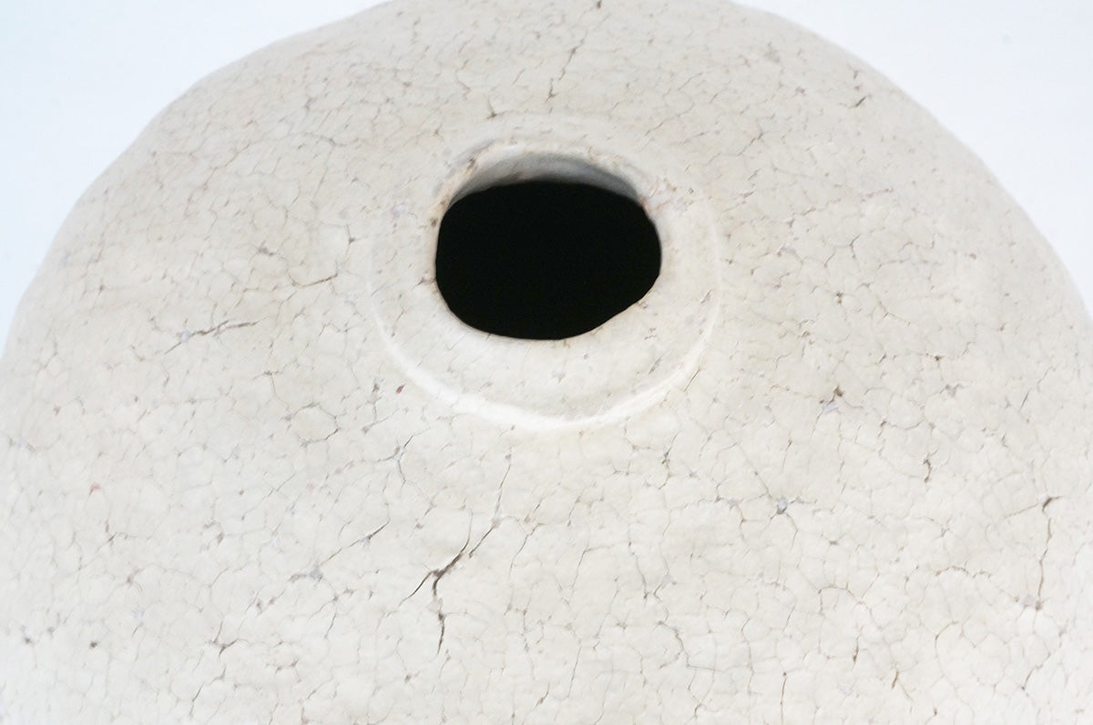 021 白梅花皮　梅瓶