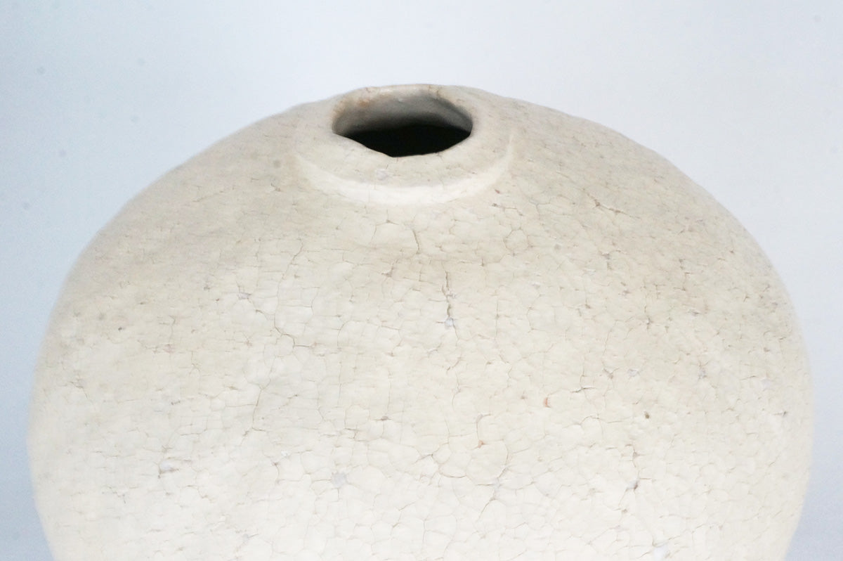 021 白梅花皮　梅瓶