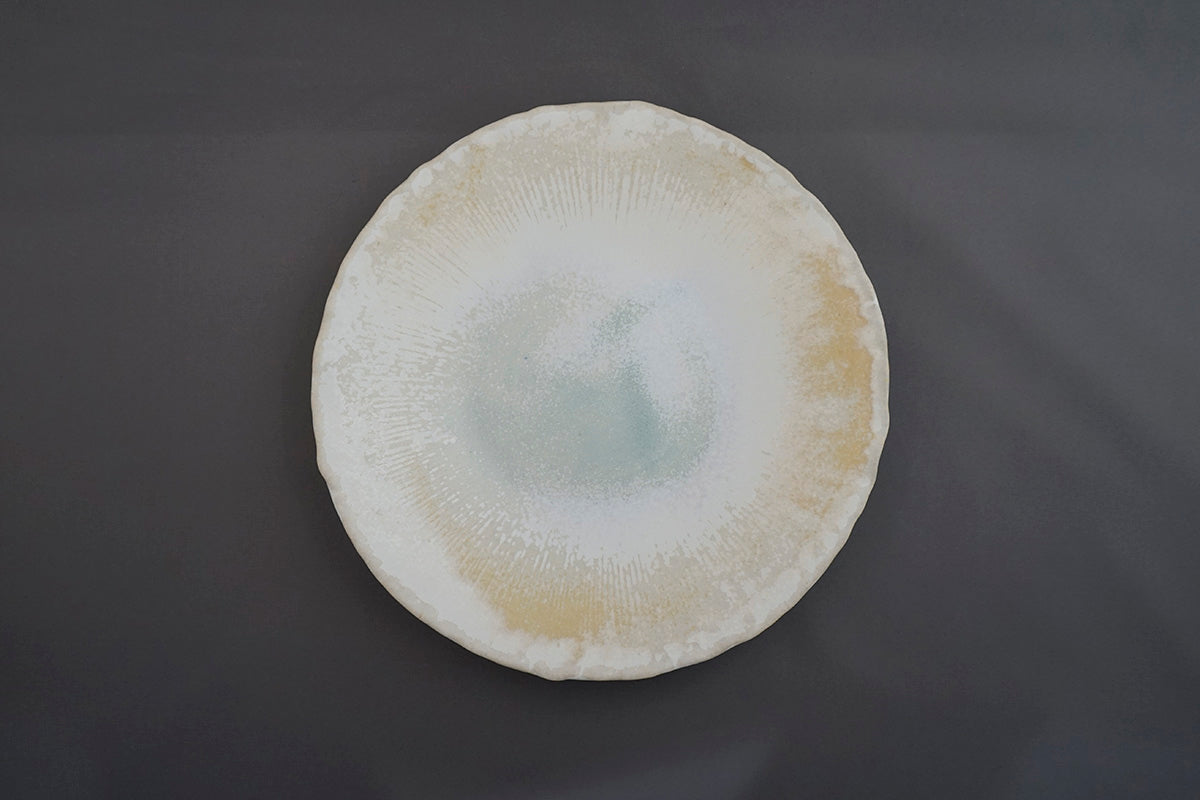 023 平皿 Φ21cm 春霞