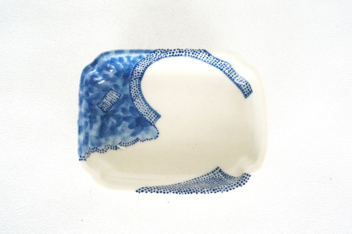 025 ひらがな文　豆皿