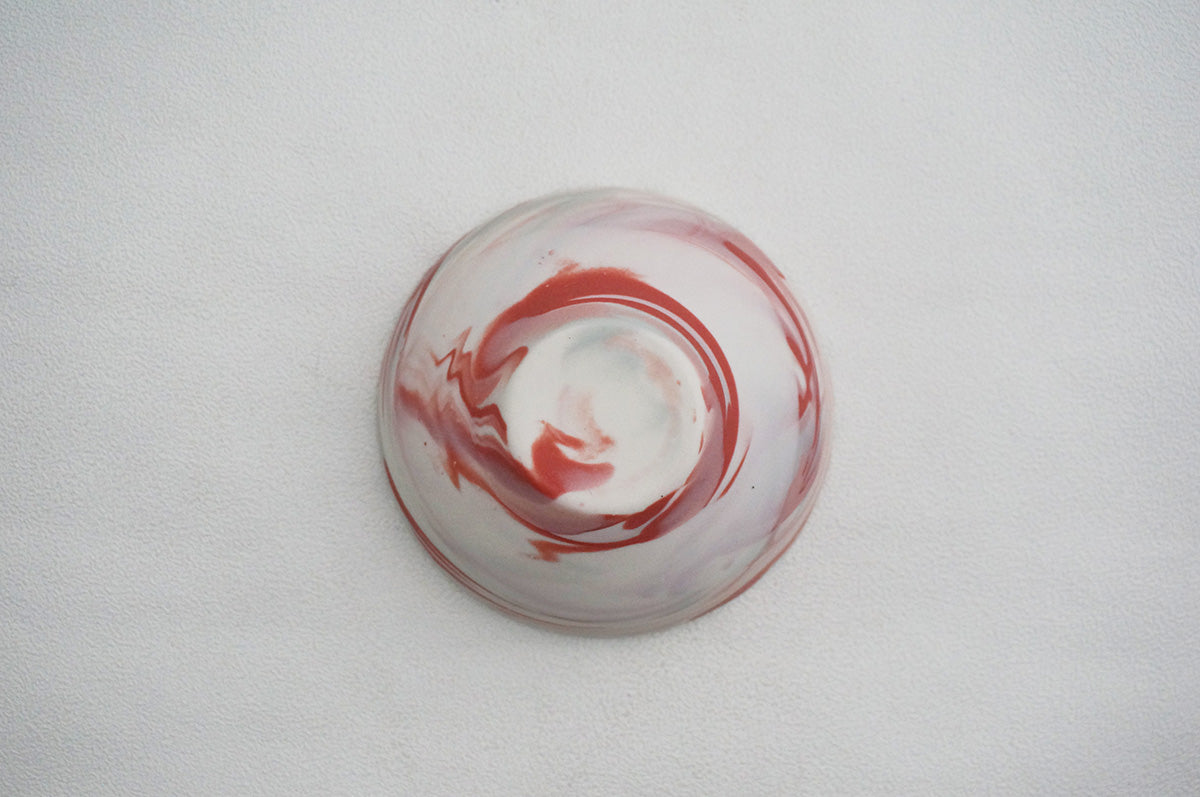 026 marble くびれ小鉢