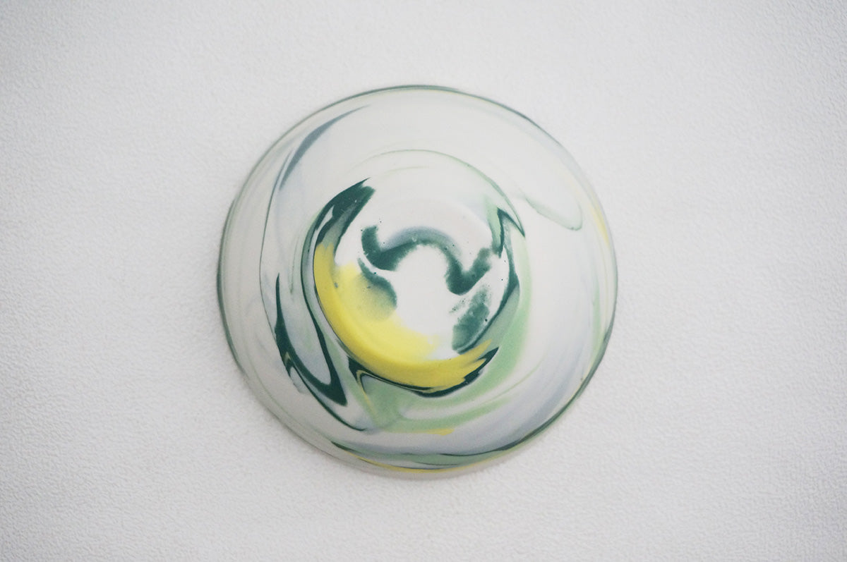 026 marble くびれ小鉢