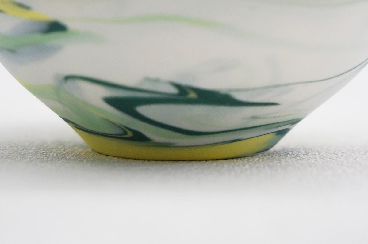 026 marble くびれ小鉢