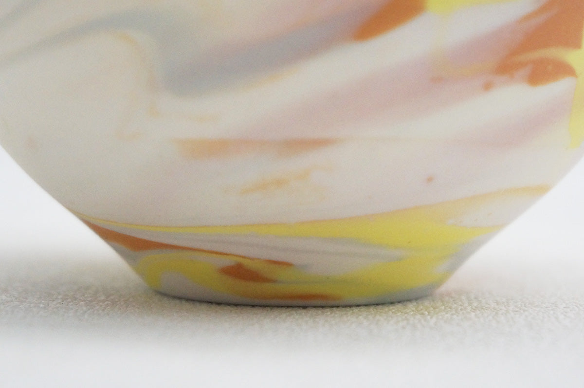 026 marble くびれ小鉢