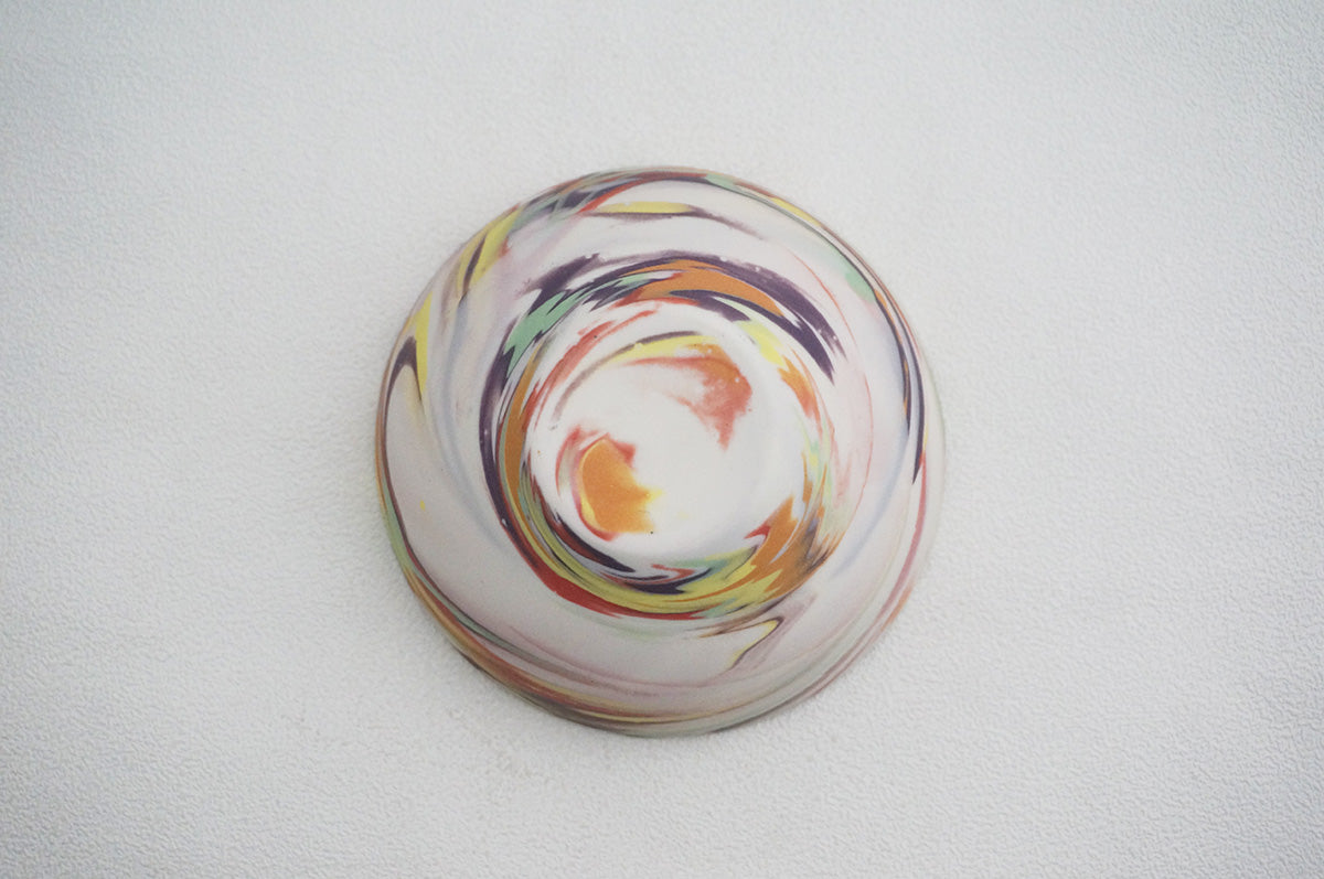 026 marble くびれ小鉢