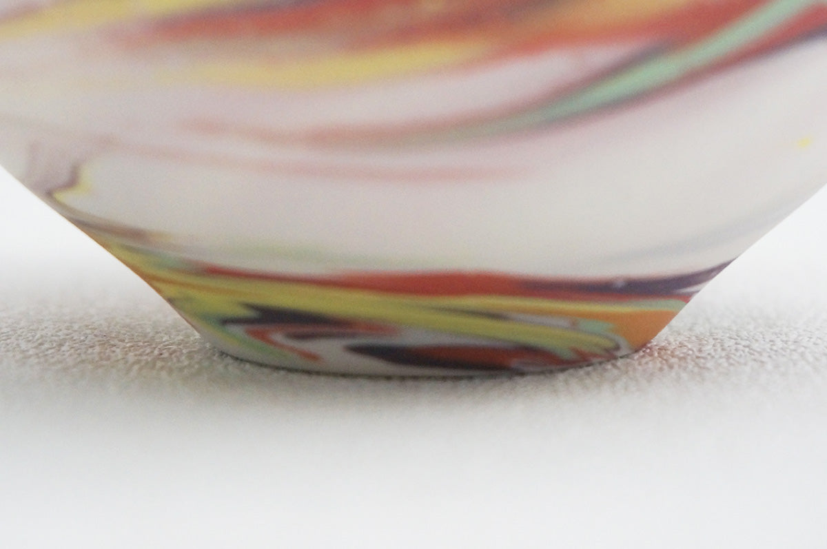 026 marble くびれ小鉢