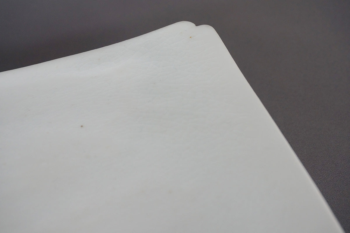 027 青白磁四方台皿（6寸） 3