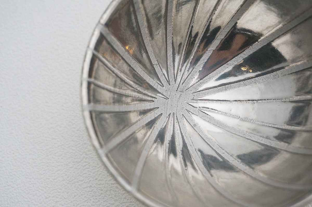 27 ホワイト 釉彩 プラチナぐい呑 3