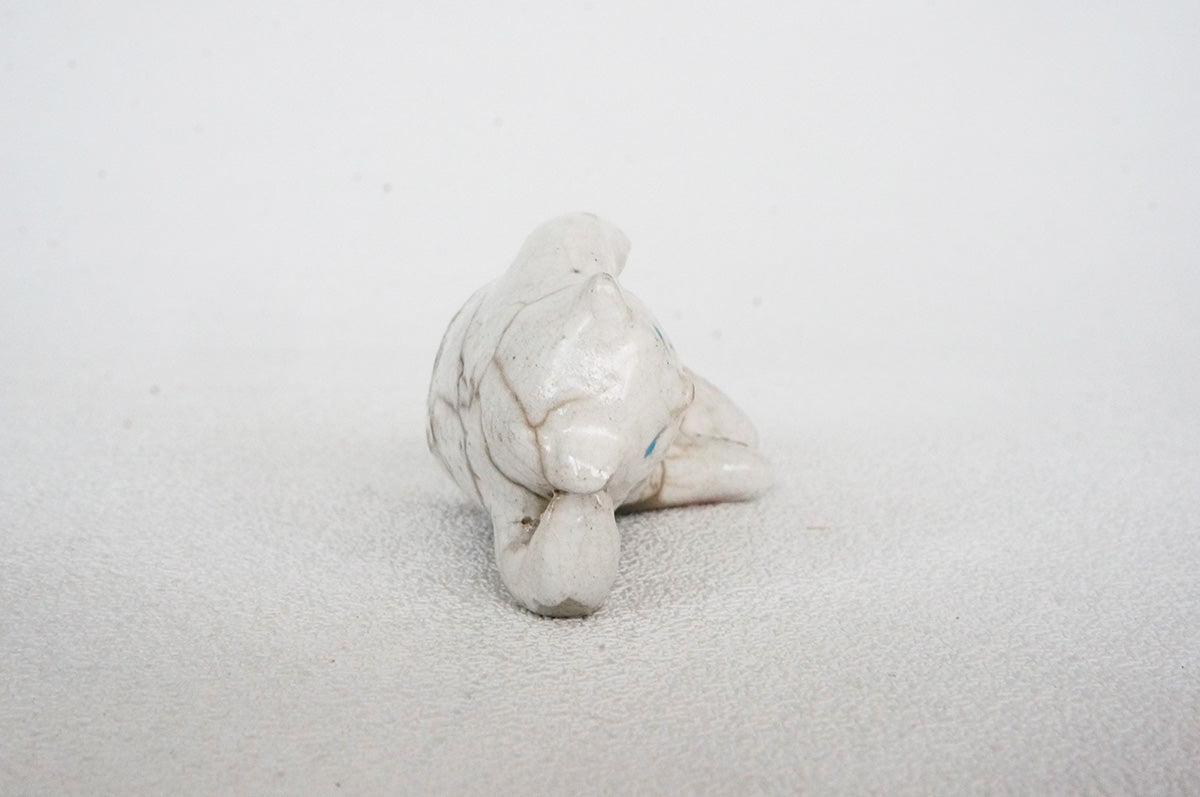 027 楽焼き　寝にゃん仏