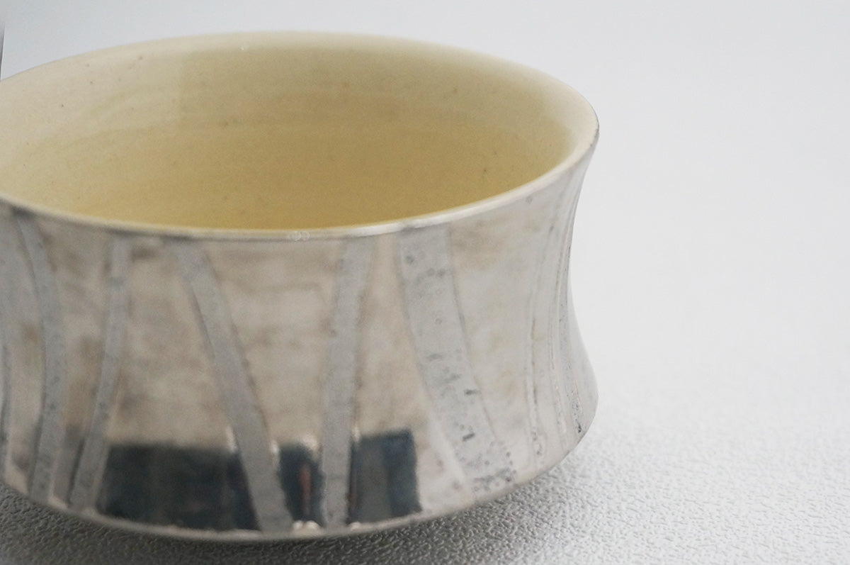 27 ホワイト 釉彩 プラチナぐい呑 6