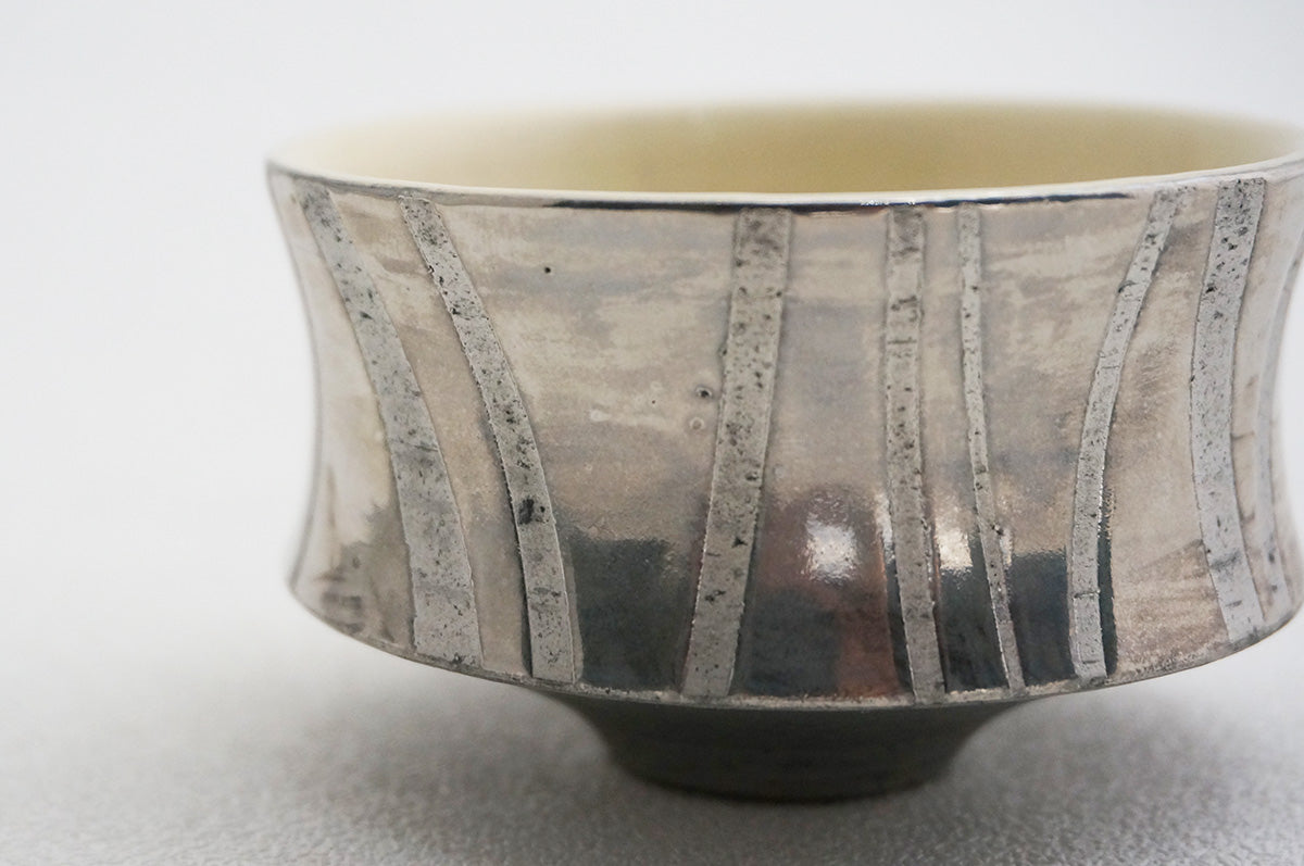 27 ホワイト 釉彩 プラチナぐい呑 7