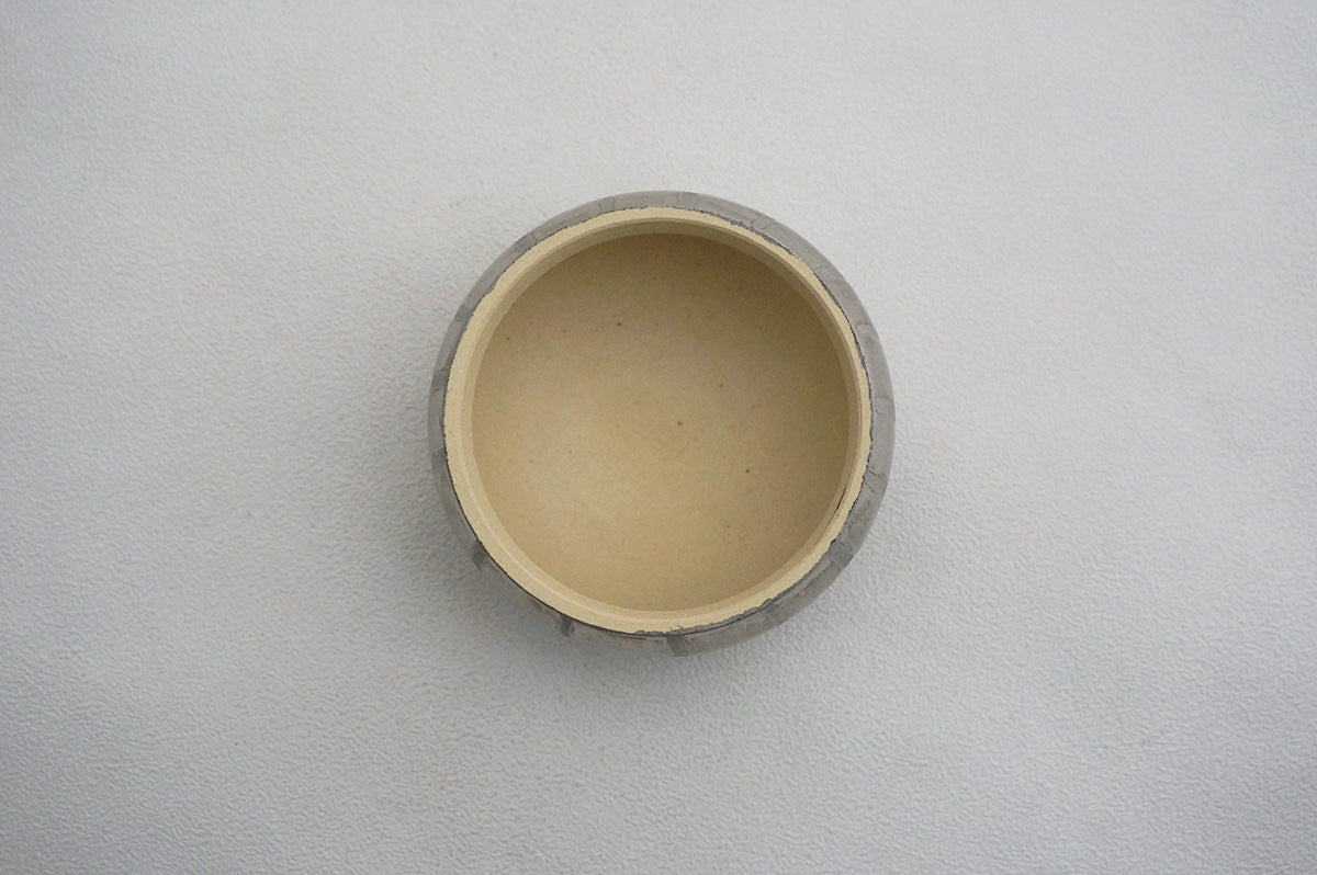 28 ホワイト 釉彩 プラチナボンボニエール