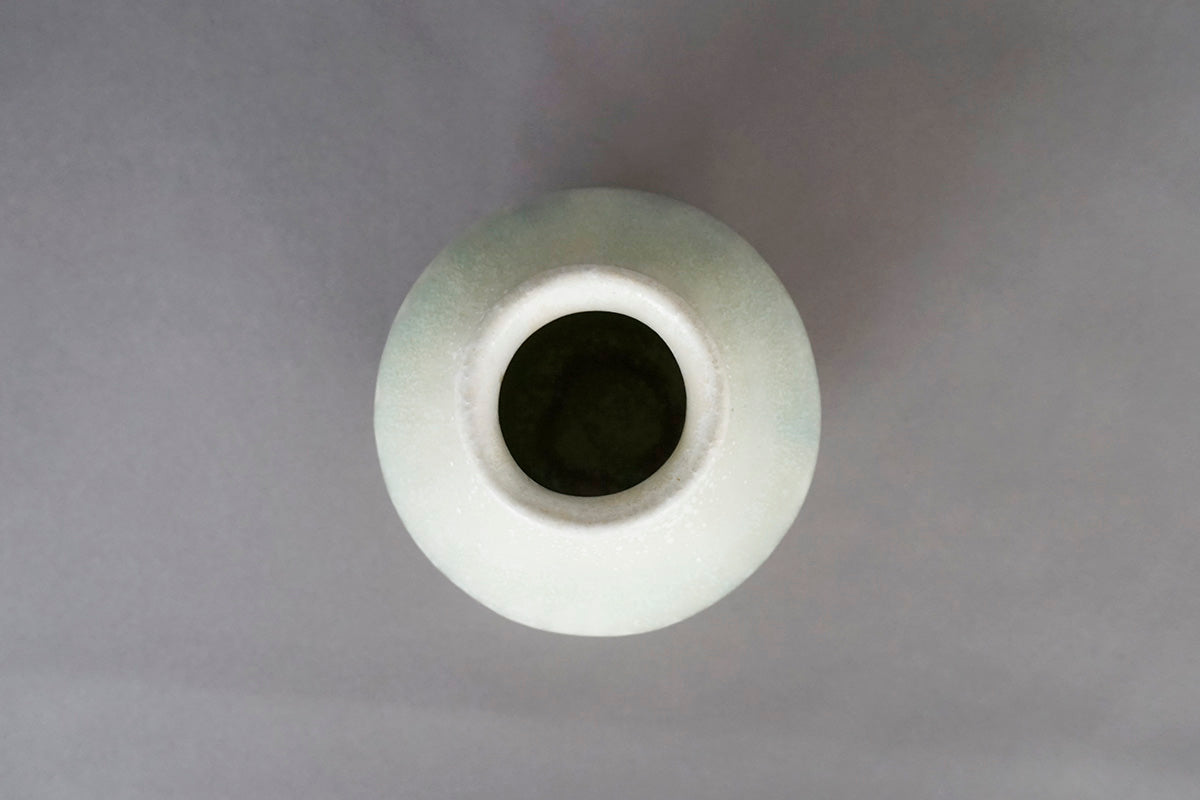 029 花器 薄緑