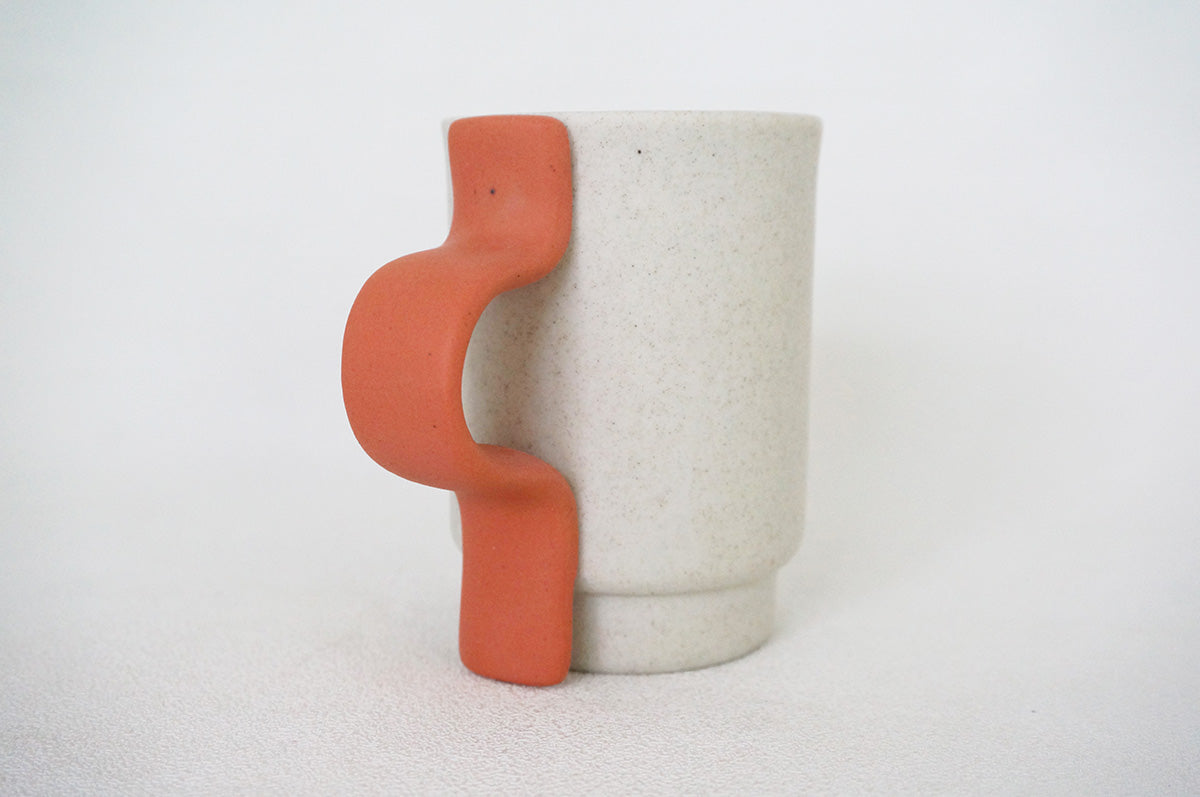 002 coffee cup（オレンジ）