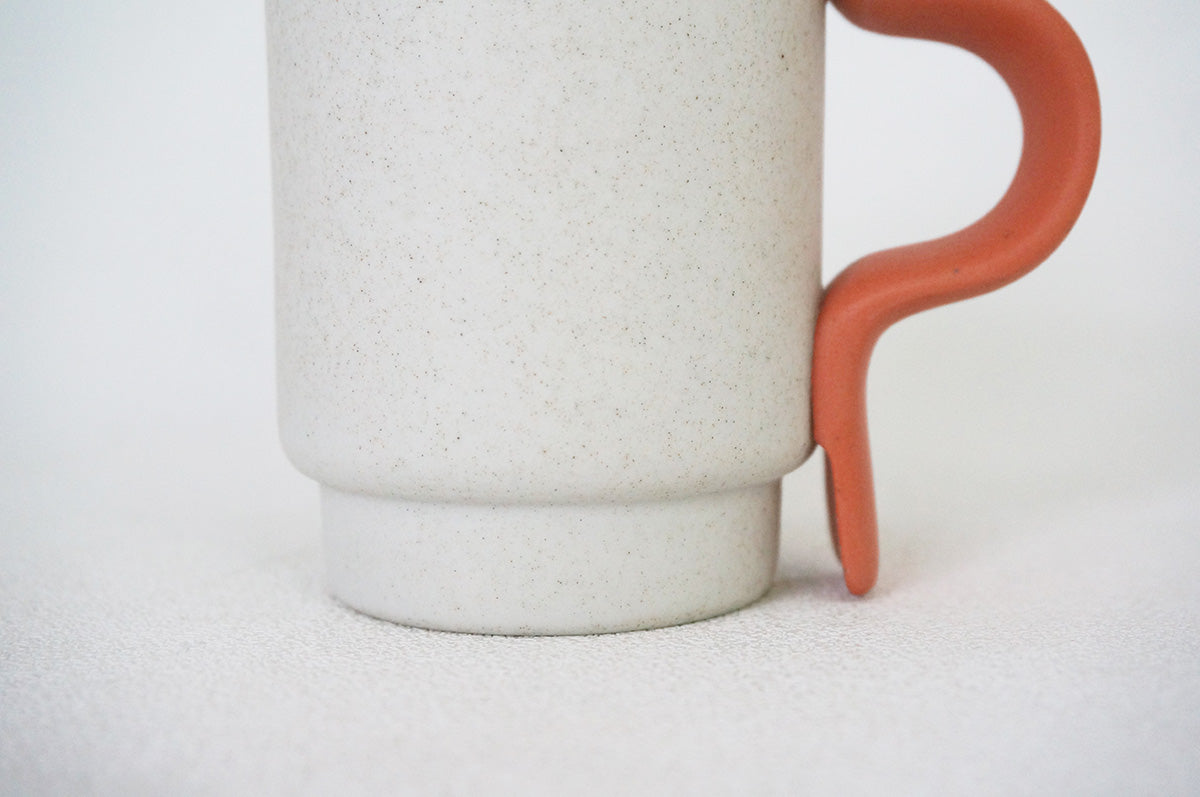 002 coffee cup（オレンジ）