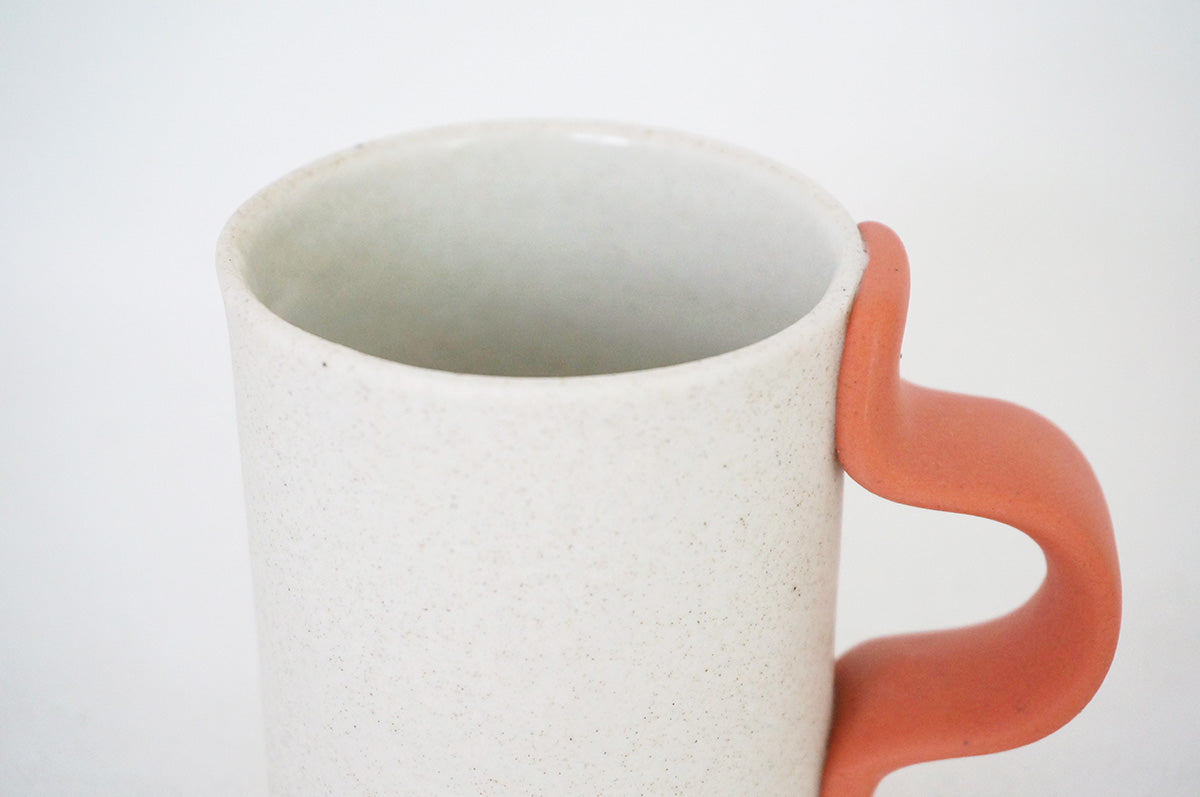 002 coffee cup（オレンジ）