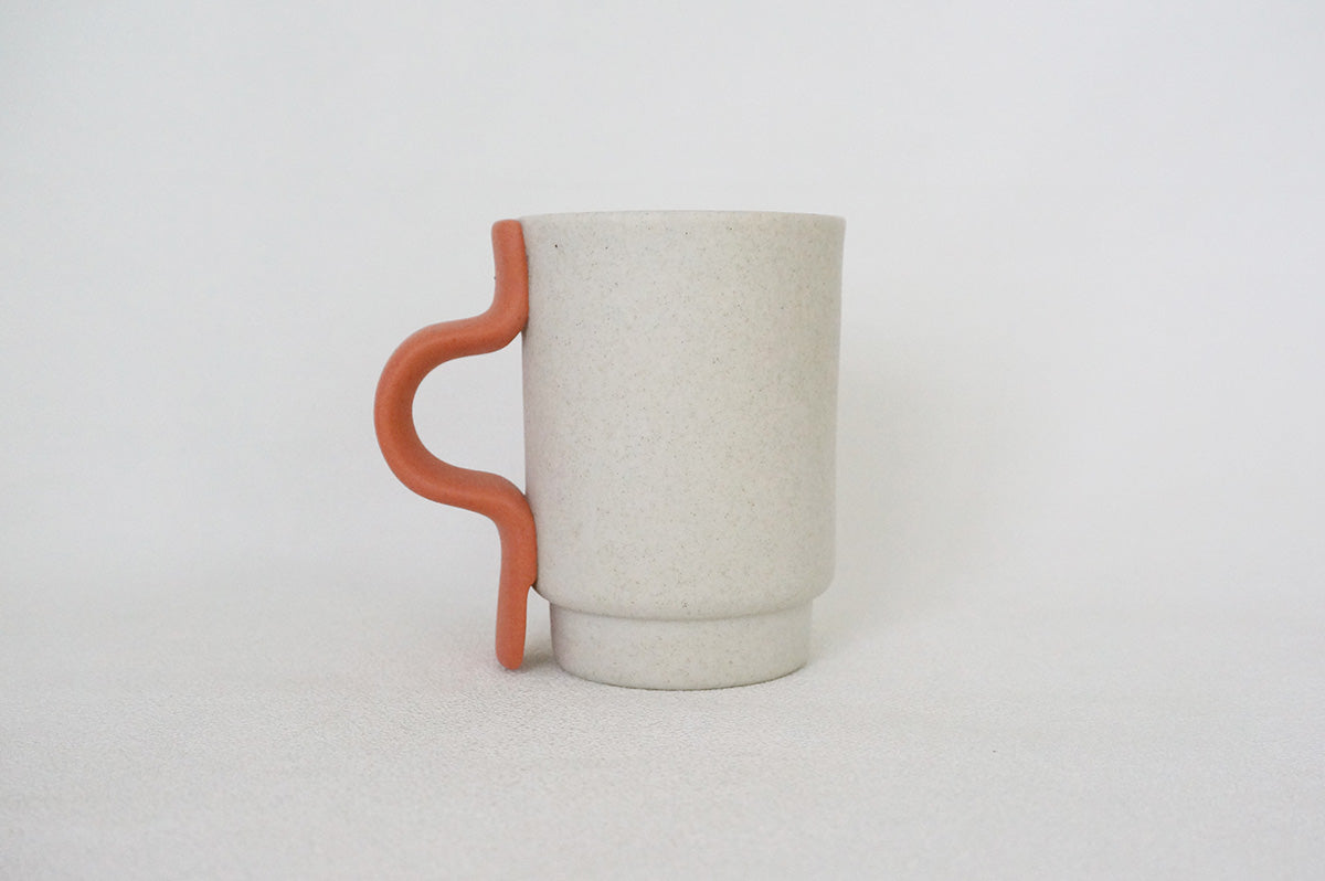002 coffee cup（オレンジ）