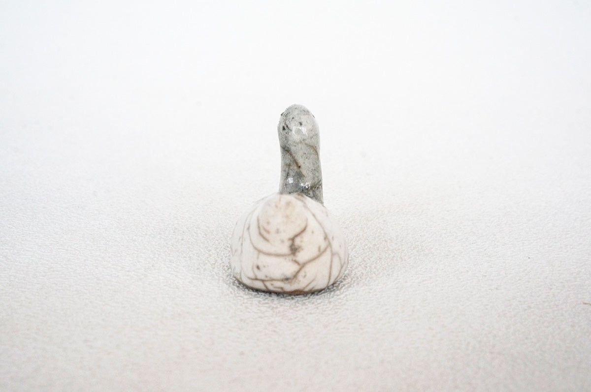 030 楽焼き　コハクチョウ　小