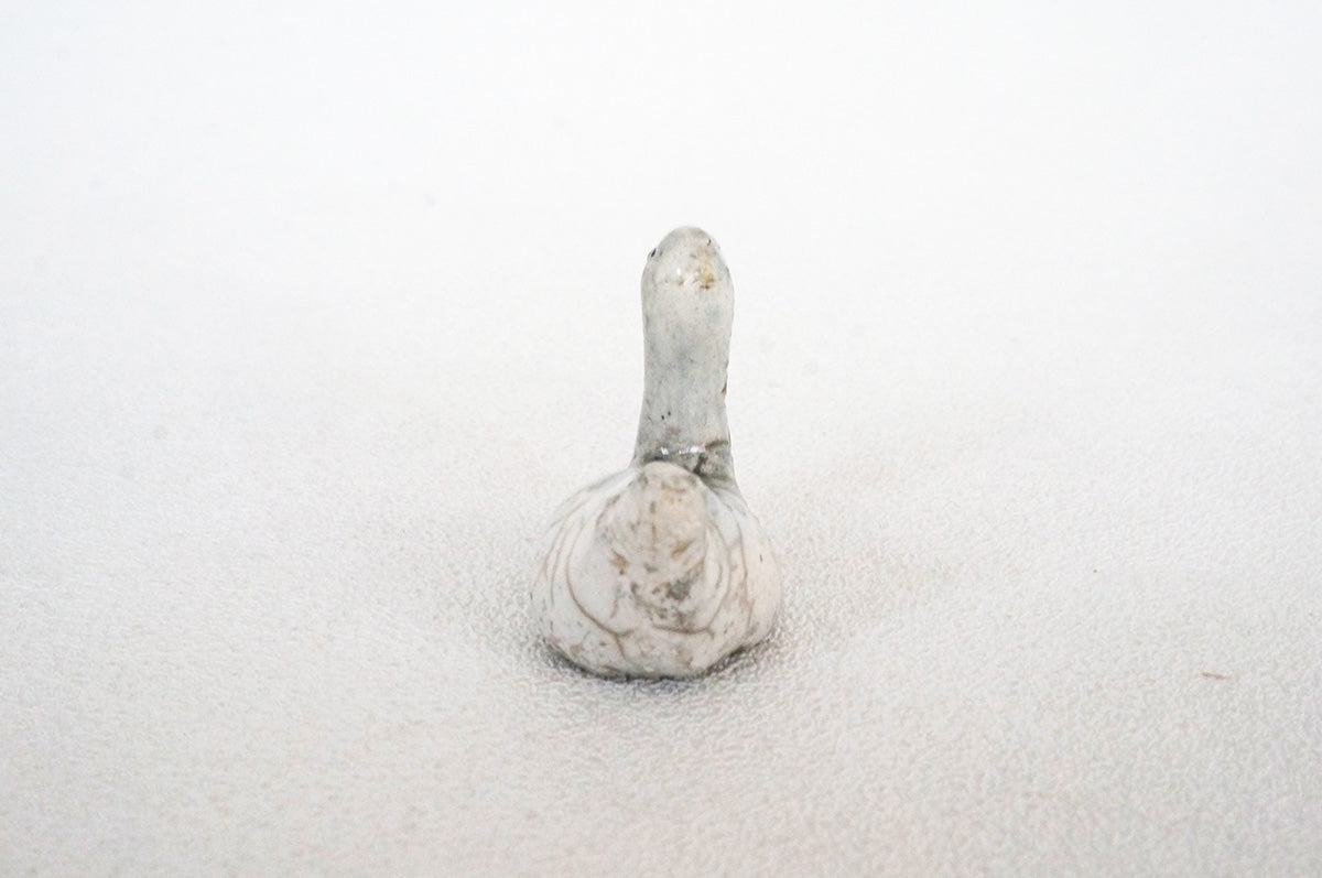 030 楽焼き　コハクチョウ　小