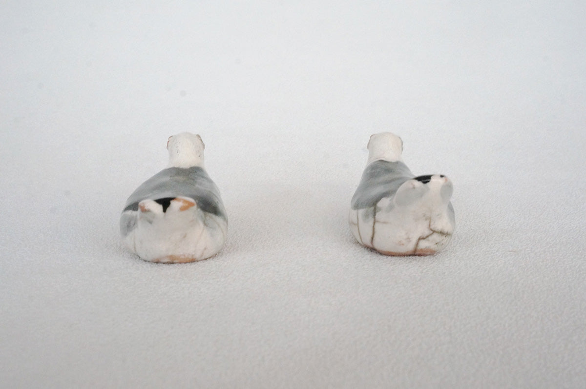 031 楽焼き　カモメ