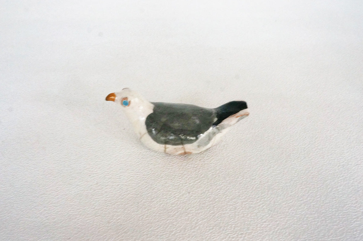 031 楽焼き　カモメ