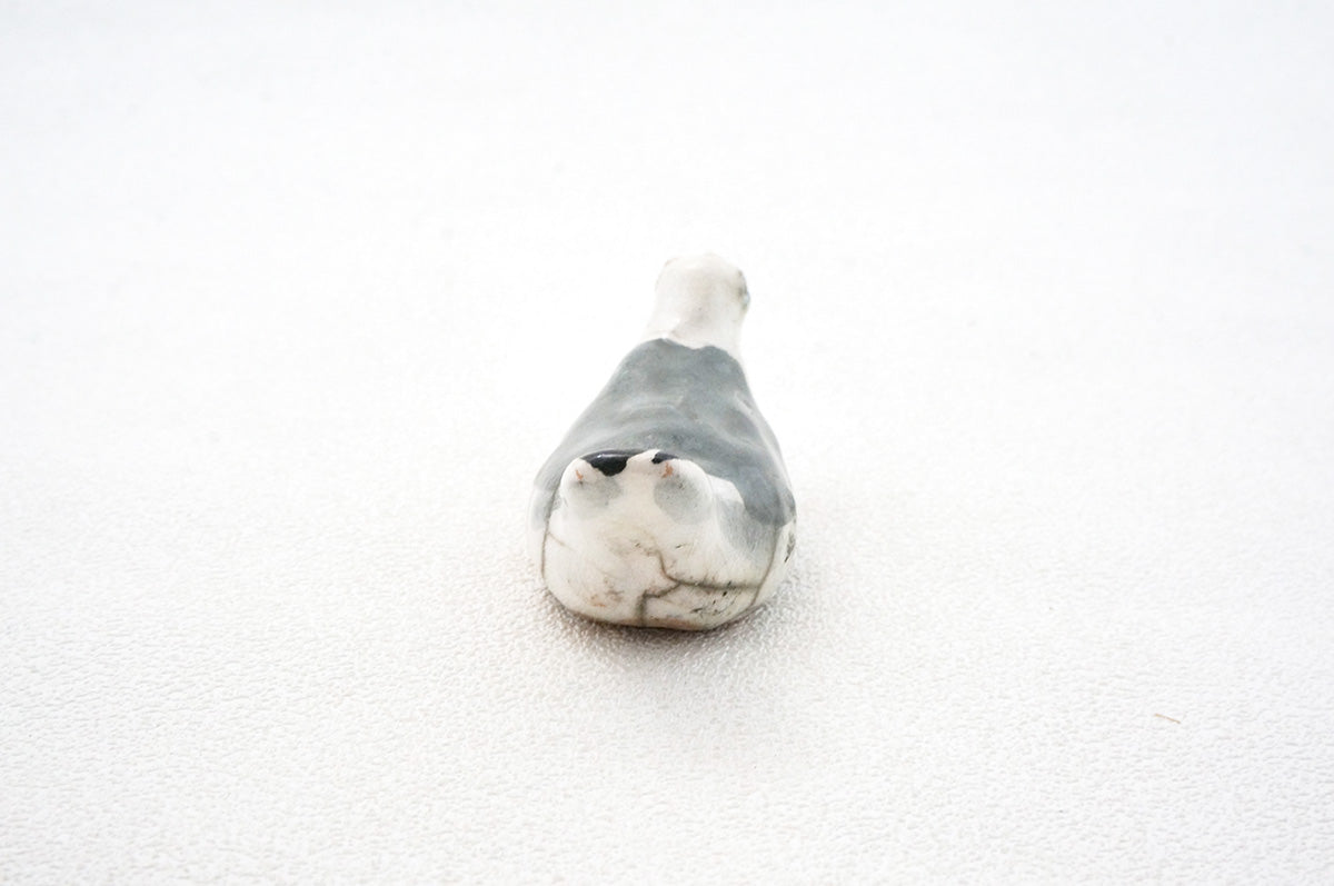 031 楽焼き　カモメ