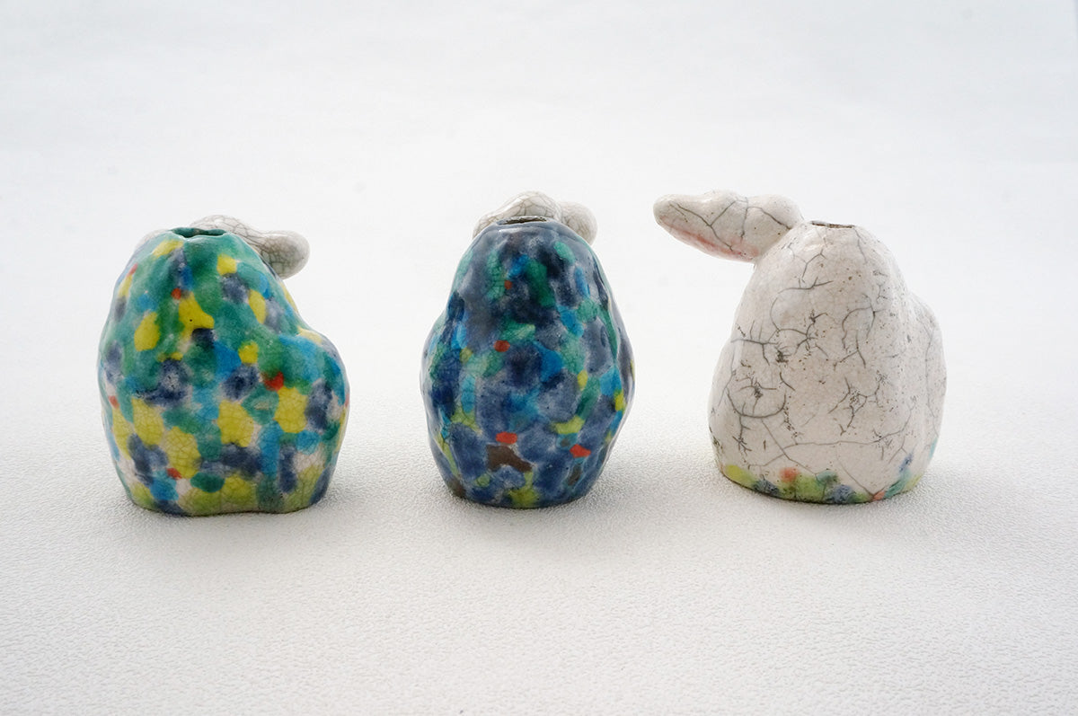 033 山と雲　一輪差