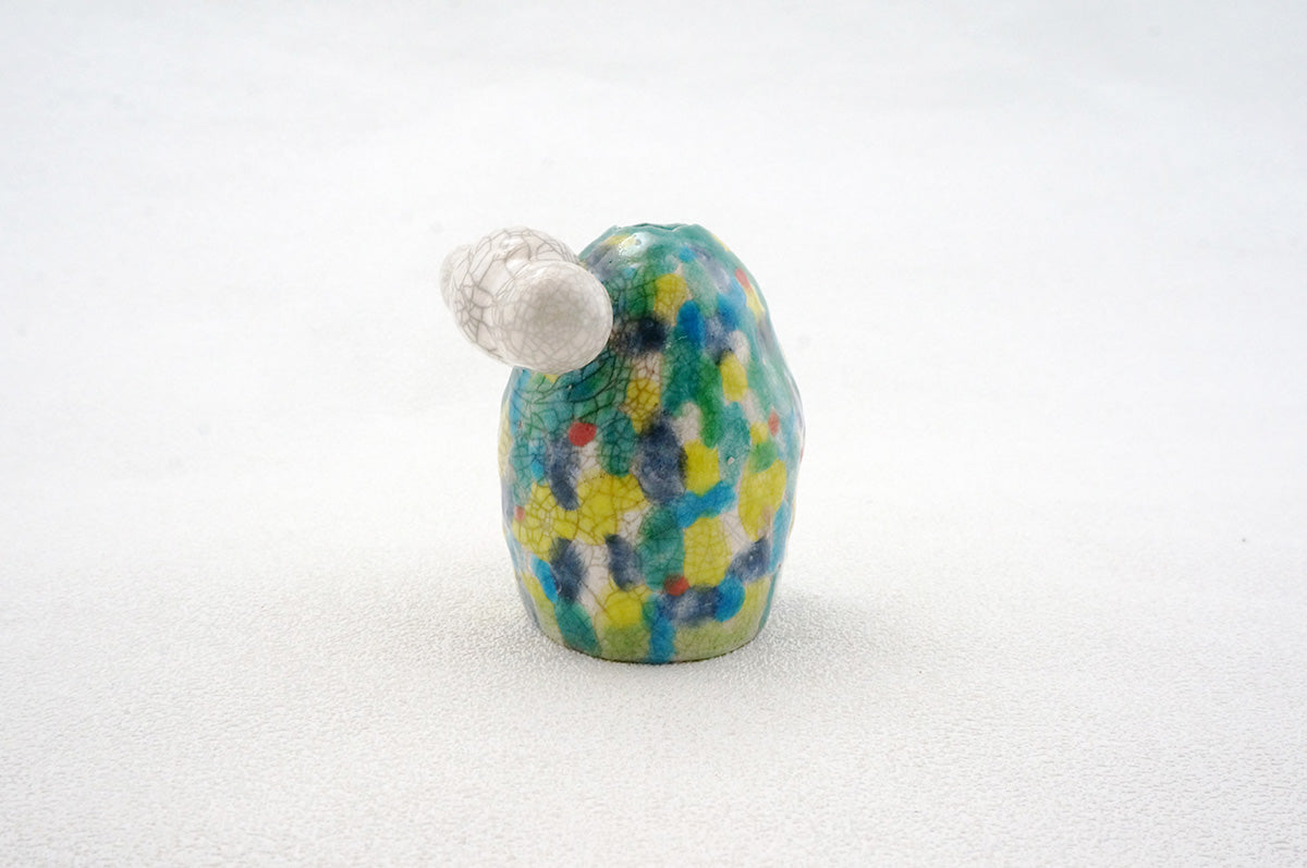 033 山と雲　一輪差