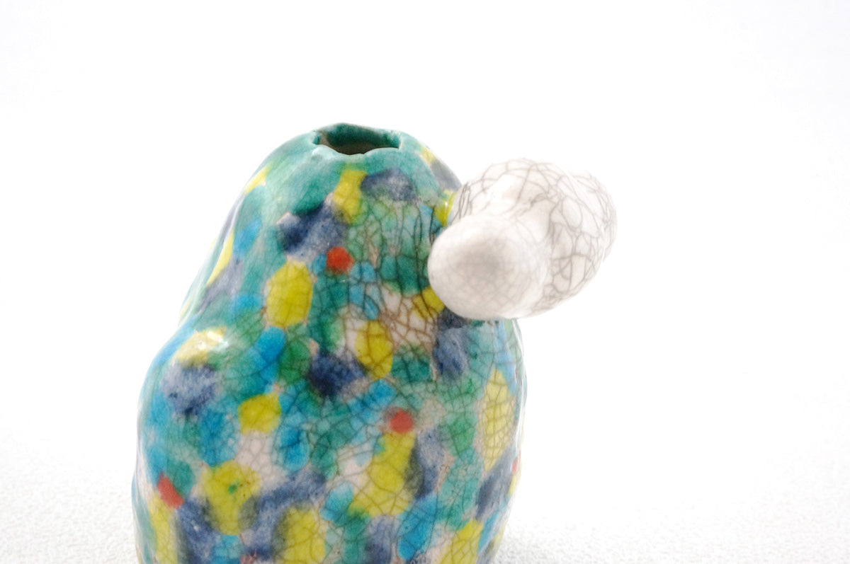 033 山と雲　一輪差