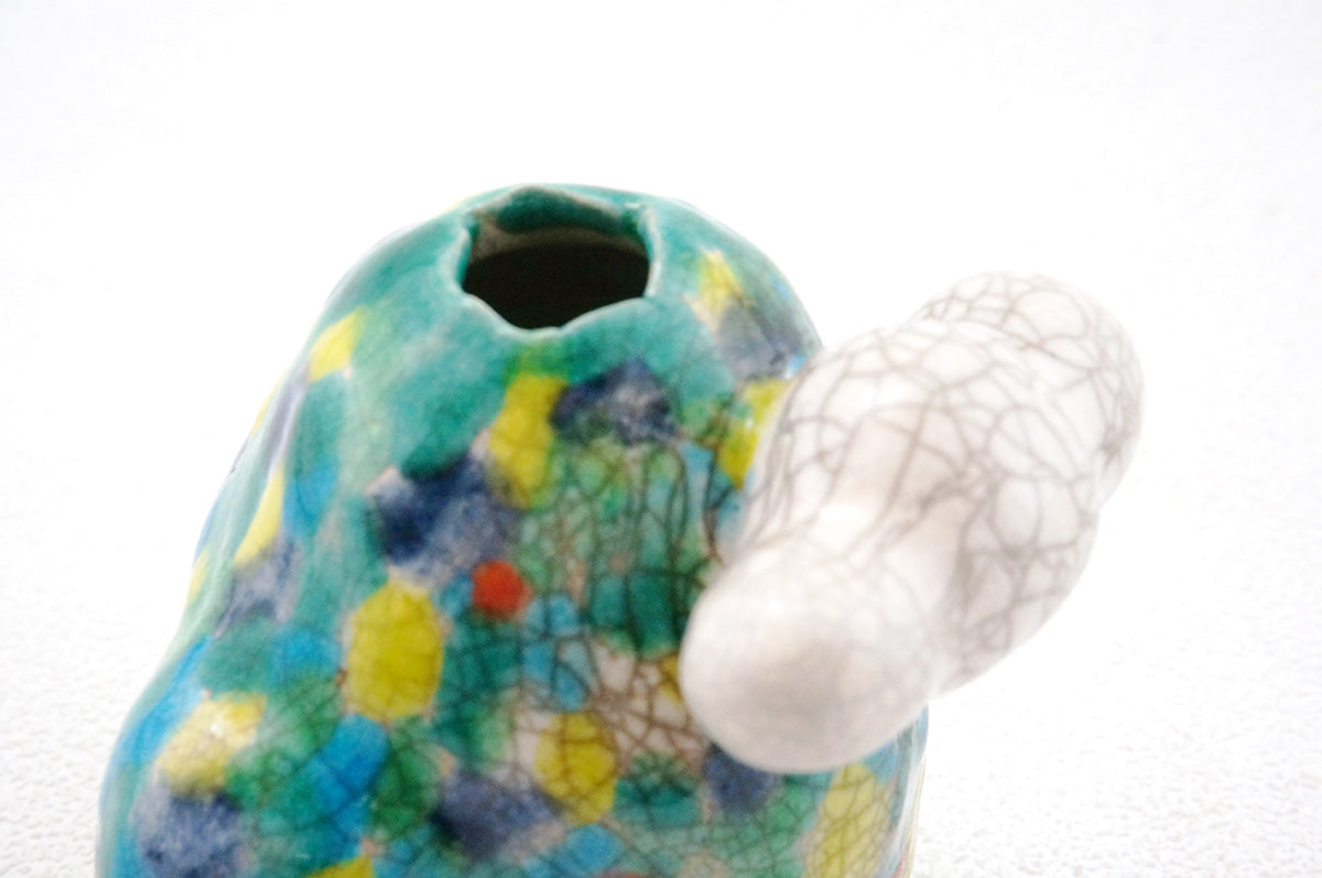 033 山と雲　一輪差