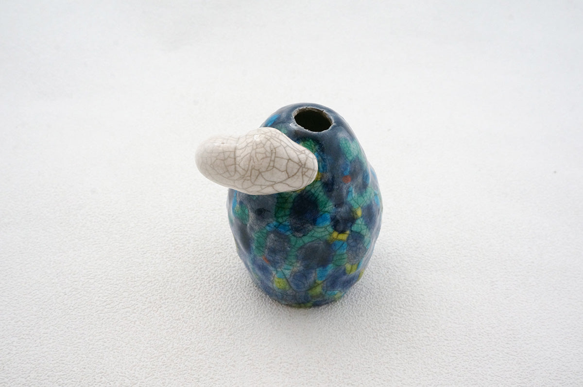 033 山と雲　一輪差