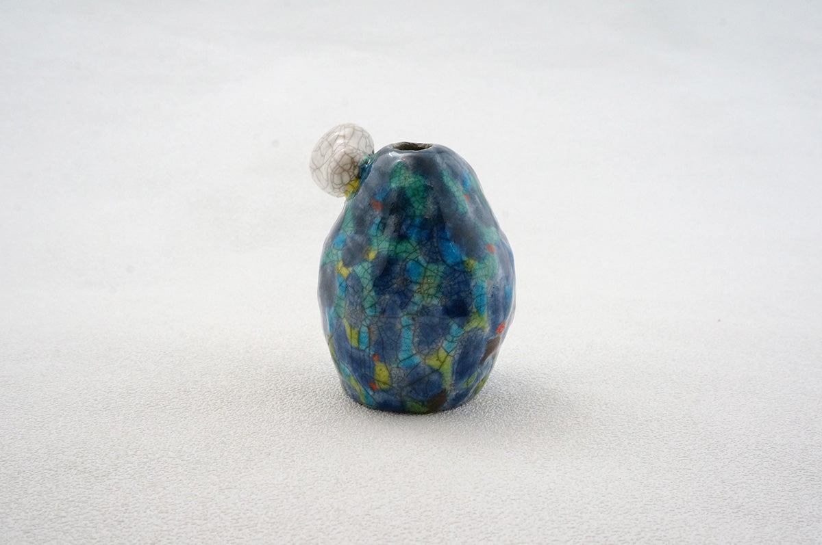 033 山と雲　一輪差