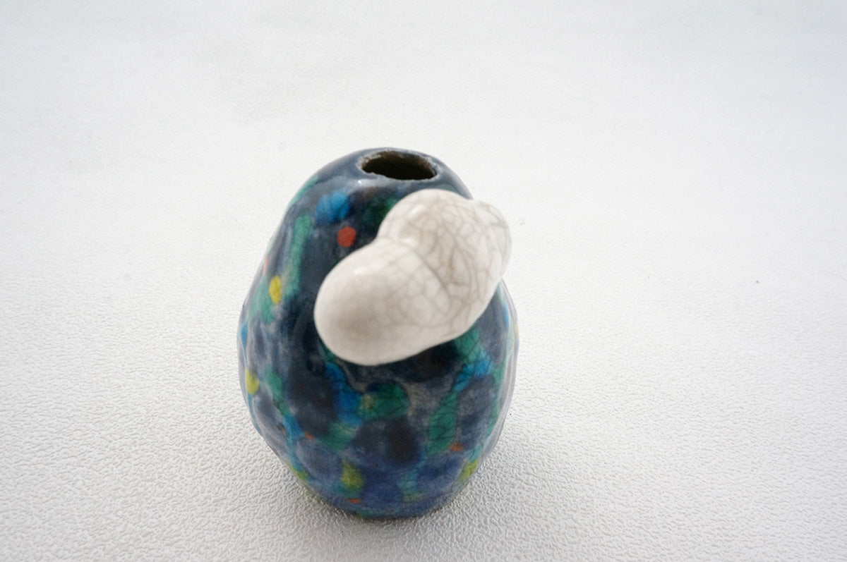 033 山と雲　一輪差