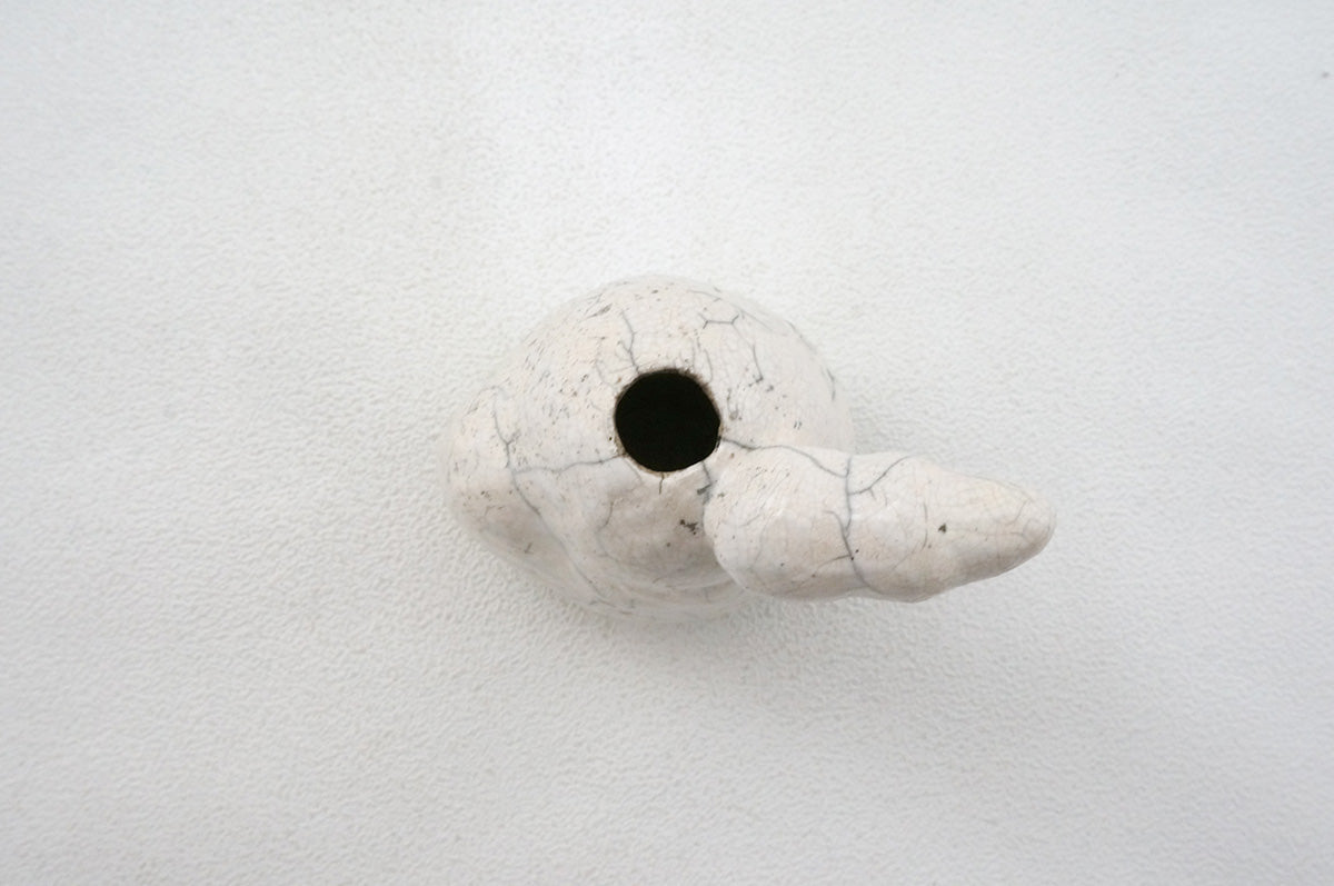 033 山と雲　一輪差