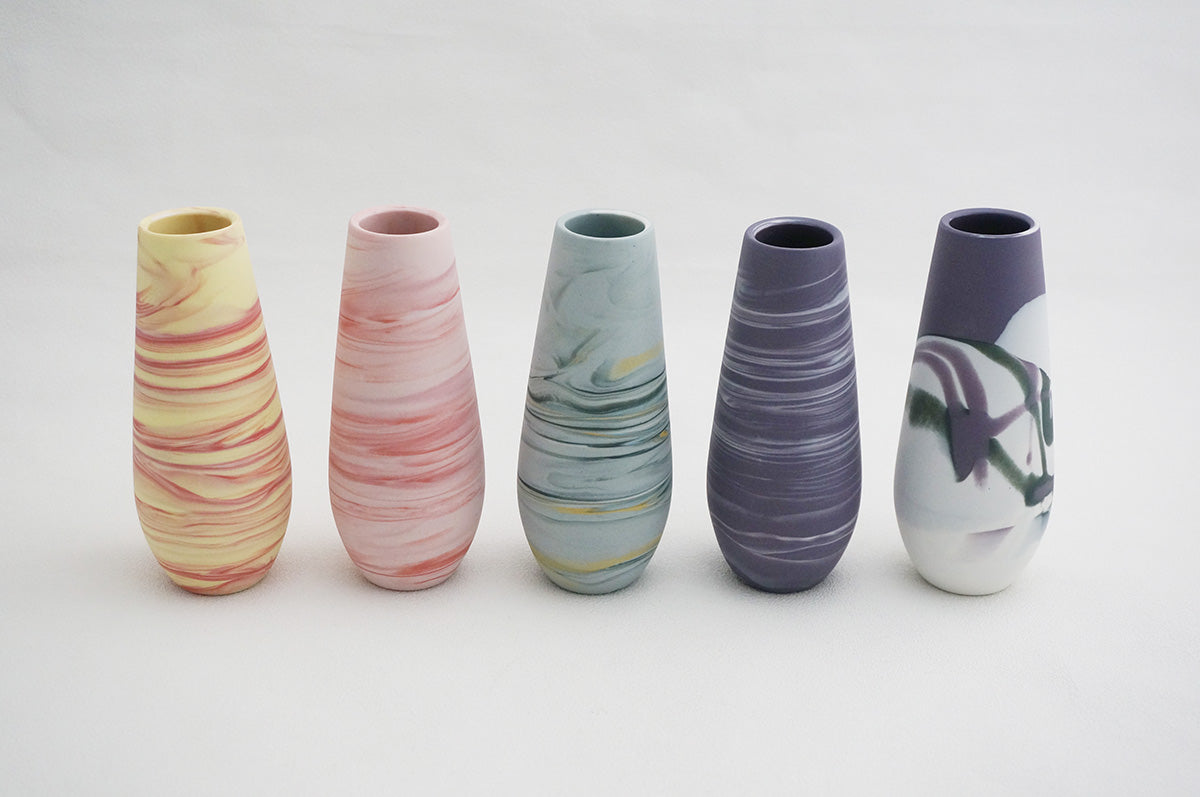 033 marble 一輪挿し