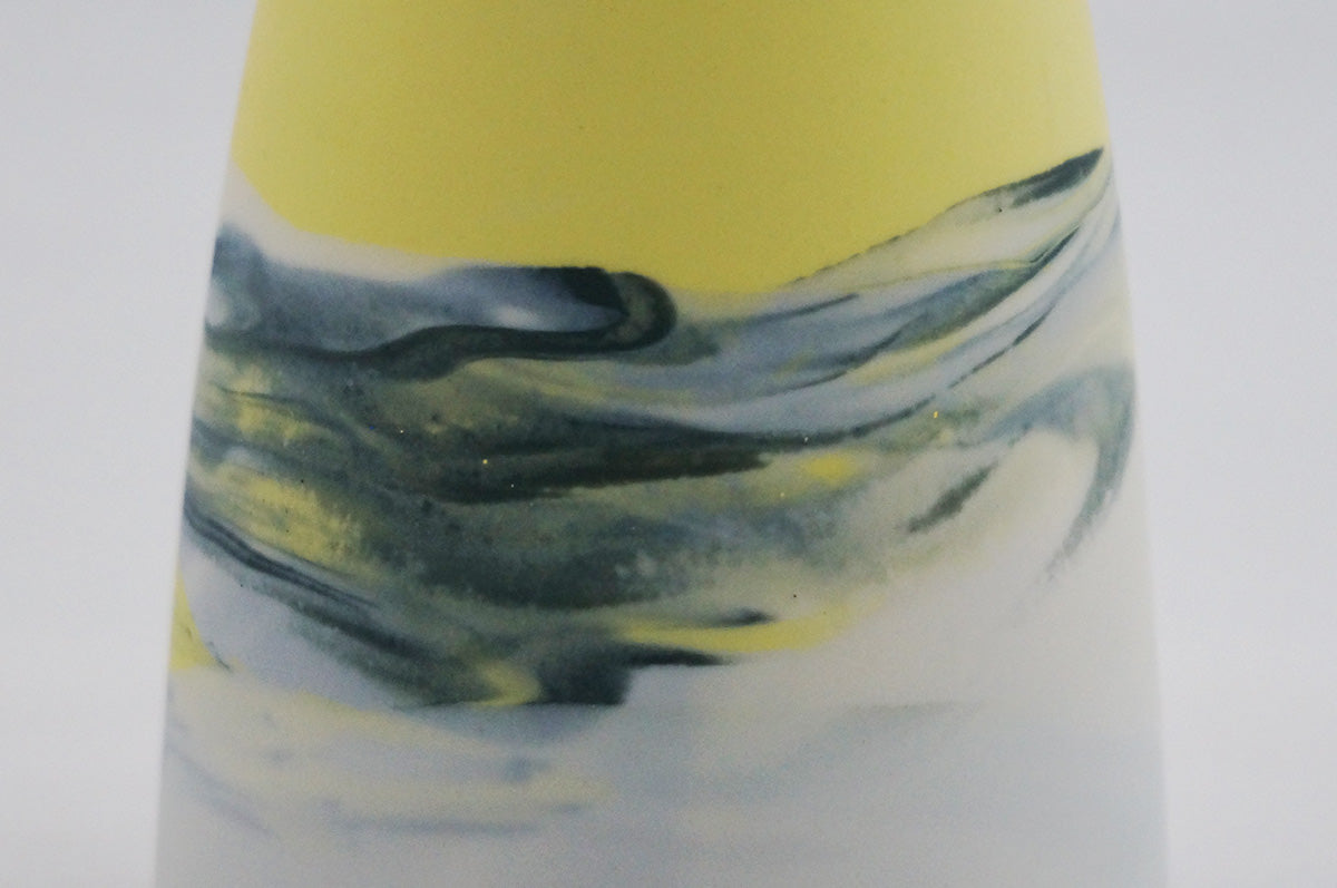 034 marble アロマポット兼一輪挿し