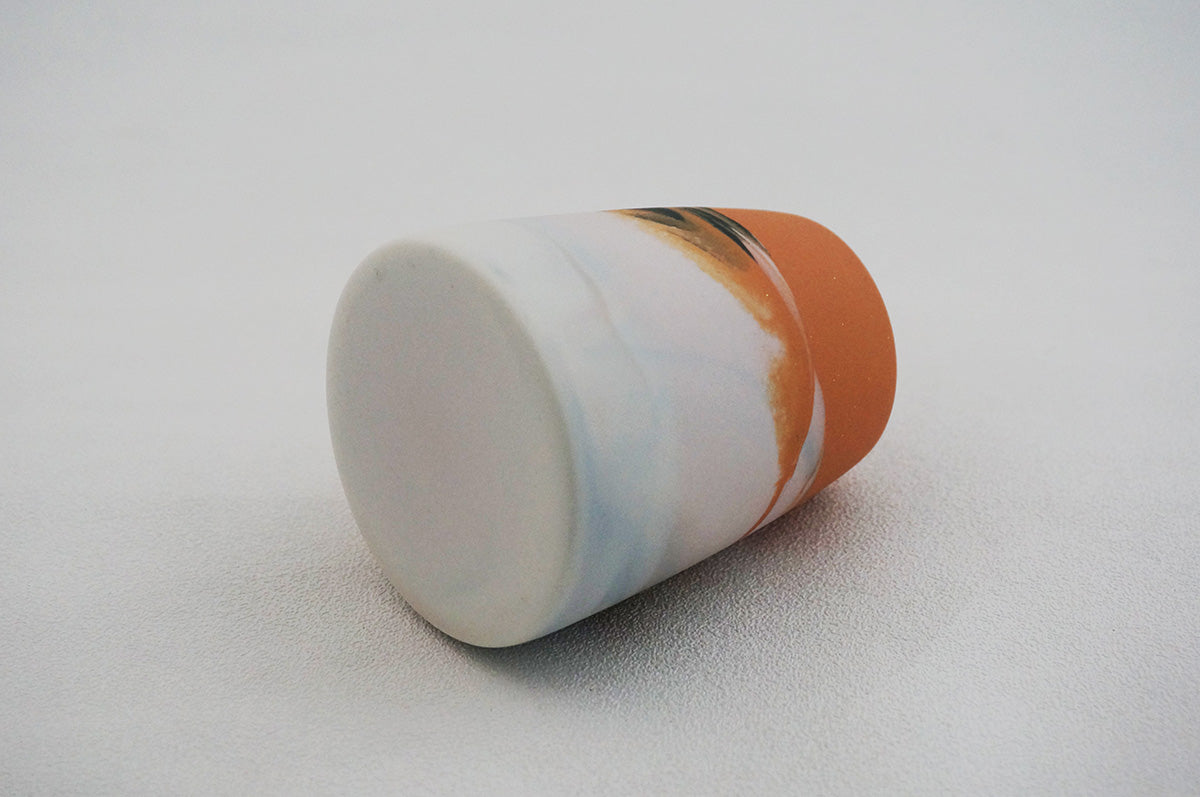 034 marble アロマポット兼一輪挿し