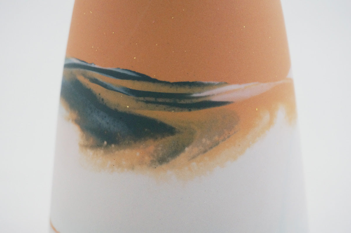 034 marble アロマポット兼一輪挿し