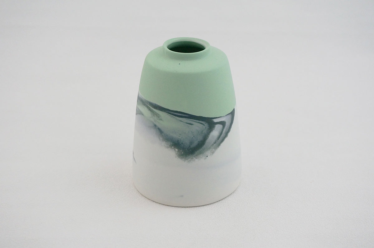 034 marble アロマポット兼一輪挿し