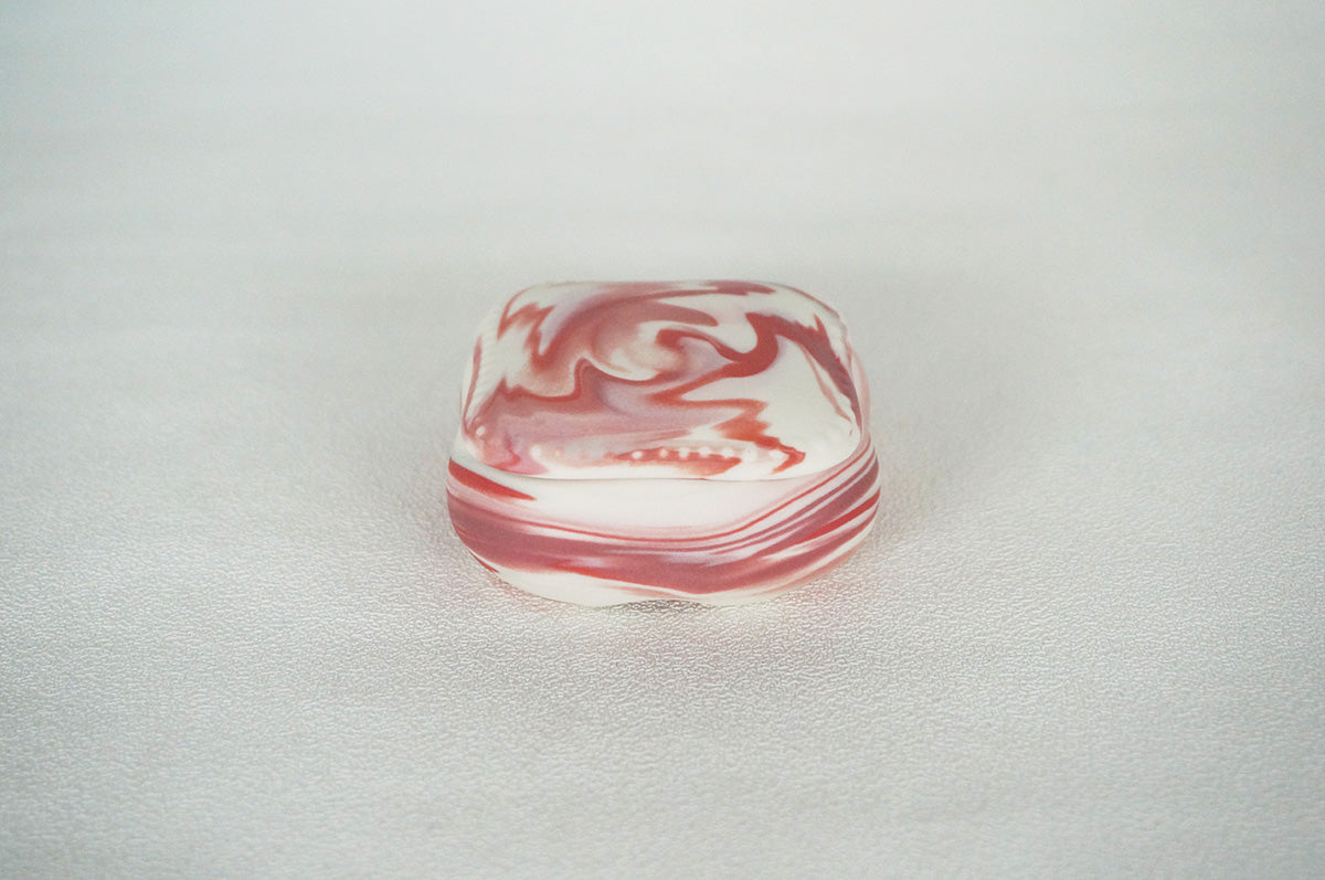 035 marble 四角蓋物