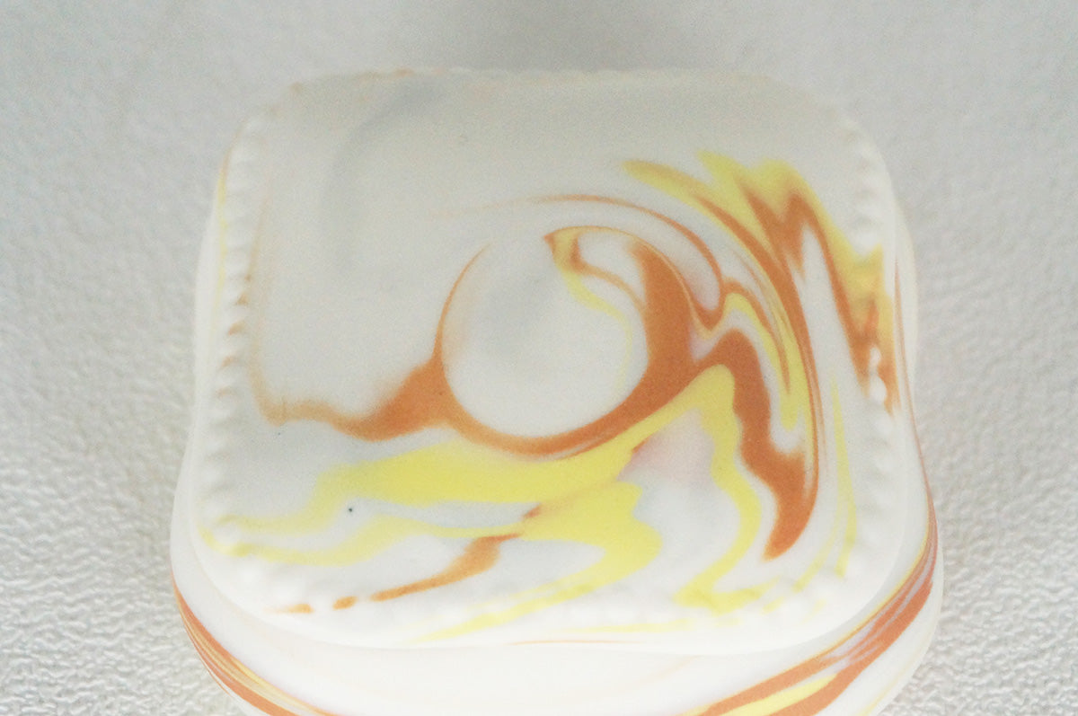 035 marble 四角蓋物