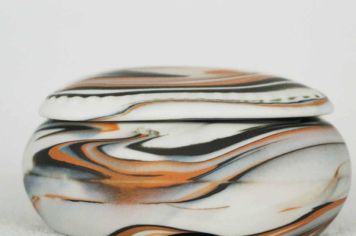 035 marble 四角蓋物