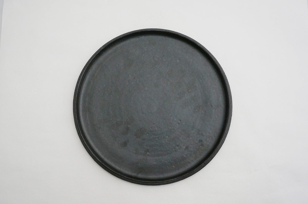 43 ナローボーダー 8寸フラットプレート