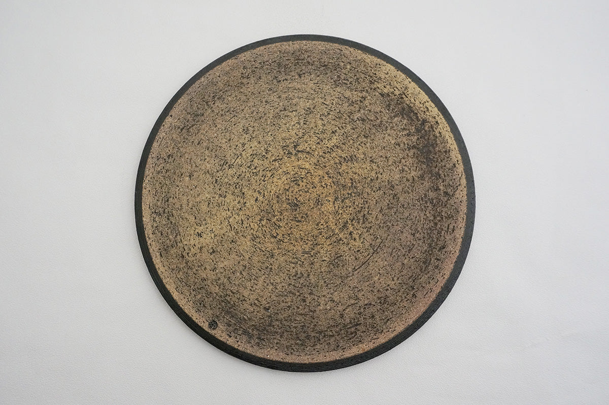 43 ナローボーダー 8寸フラットプレート