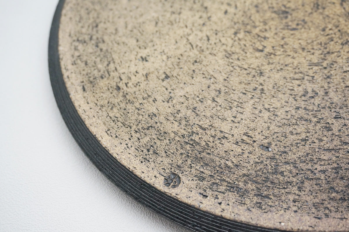 43 ナローボーダー 8寸フラットプレート